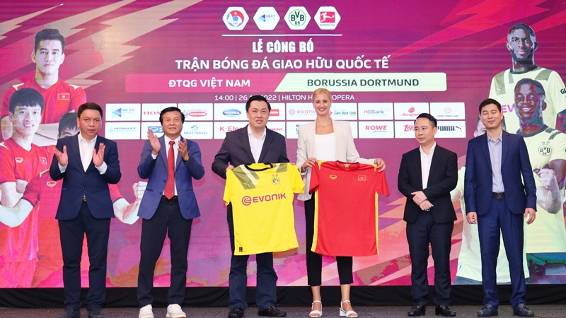 Vietnam vs Borussia Dortmund match to be broadcast globally